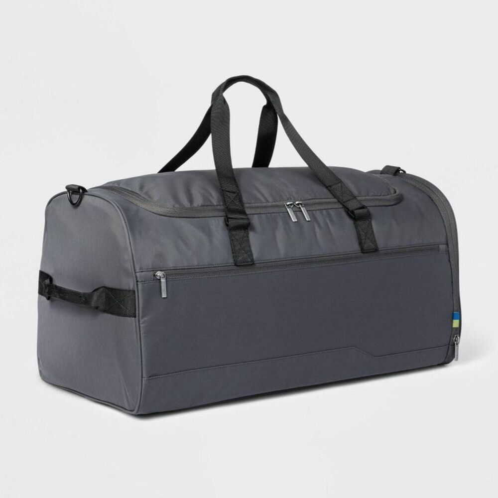 Open Story -  Duffel Bag Cotton Travel Gray 60L Gym B Gray
